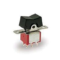 E-Switch 300-DP3-R8-GRY-M1-Q-E Rocker Switches DPDT ON OFF ON GRY ACT COLOR