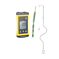 Senseca G1200-GTF300 Quick Response Thermometer (-65.0 ... 1200.0 °C, with wire probe)