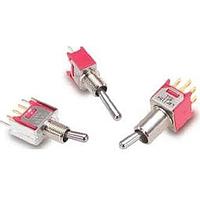 Carling Technologies 2S1-MSP3-T2-B3-M2GE Toggle Switches ON-OFF-ON RD .220 LENGTH