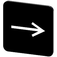 SIEMENS 3SU19000AF160QR0 Labeling Plate, Arrow Right INSCR LABEL, 22 X 22MM,SYMB: ARROW RIGHT