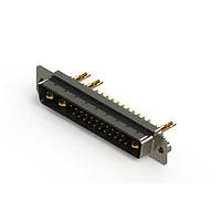 EDAC 627-25W3622-1N2 Mixed Contact D-Sub Connectors Vertical Combo Dsub