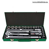 TOPTUL GCAD2510 DR. Socket Set (METRIC) (1/2", 25 pcs)