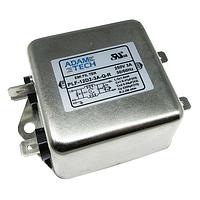 Adam Tech PLF-12D2-3A-Q-R Power Line Filters EMI/RF Line Filter, 115/250VAC 3A, medium outline, chassis mount