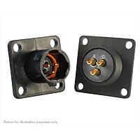 Eaton Souriau-Sunbank UTS08E3AP Receptacles UTS,SQFLGRCPT