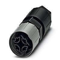 PHOENIX CONTACT 1414703 Straight QPD P 3PE1,5 4-9 BK