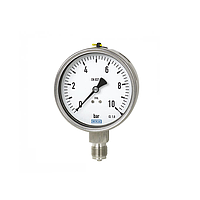 WIKA 232.50 (25 Bar(Psi),dial 63,lower mount) Pressure Gauges (25 Bar(Psi),Dial 63,Lowermount)