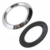VCC BZL722-C LED Mounting Rings Opt. Bezel and Seal 722 Chrome Finish