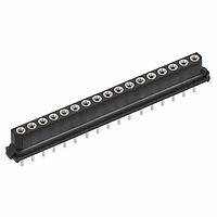 Harwin M80-8401742 Receptacle 17 POS SIL FEMALE VERT TIN