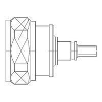 Amphenol RF 272187 Connectors 7/16 PLUG FOR LMR 240