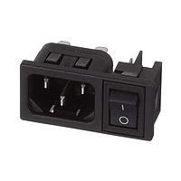 Bulgin BZM42/Z0000/55C IEC Inlets INLET W/SWITCH