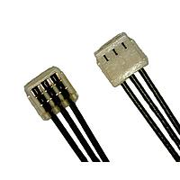 JST Commercial A03SR03SR30K152A Jumper Assembly 6" Length 1.0 mm Pitch SR Standard Catalog Assembly