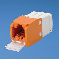 Panduit CJD688TGOR Modular Connectors / Ethernet Connectors Mini-Com Shuttd Mod Cat 6 UTP 8