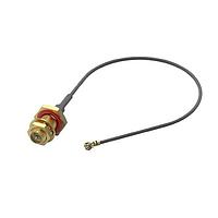 Wurth Elektronik 636210100050 RF Cable Assemblies WR-UMRF RPSMA BH Jak IP67 to UMRF R/A Plg