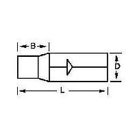 Molex 19037-0010 Snap Plug FEMALE REC. .156 DIA . OPN BRL (AAZ-1125)
