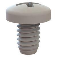 Essentra Components 010832PW025 Phillips Pan Phillips Screw, #8-32 Thread, 1/4 Lg