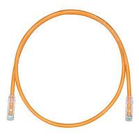 Panduit UTPSP10MORY Cat 6 Copper Patch Cord, Cat 6, Orange UTP Cab