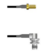 Amphenol Custom Cable Q-2V0480003006i RF Cable Assemblies SMA-SJ/TNC-RJB G174 6I