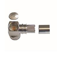 Amphenol Times Microwave Systems TC-600-NMH-RA-D RF Connectors / Coaxial Connectors N-MALE (PLUG) CRIMP RIGHT ANGL