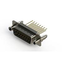 EDAC 627-M15-623-WT6 D-Sub Connectors - Standard Density Vertical Machined D-Sub Connectors