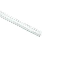 HellermannTyton FHC Grommet Strip Grommet, Panel Thickness 0.083''-0.130'', PA6, Natural, 82ft/pkg