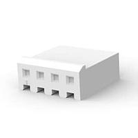 AMP Connectors - TE Connectivity 647401-4 Receptacle Housing HSG REC 1X04C STD