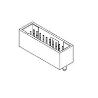 Molex 71349-8042 Shrouded CGrid SMT Shd Hdr w/peg 20Ckt