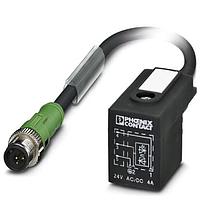 PHOENIX CONTACT 1435153 Sensor Cables / Actuator Cables SAC-3P-MS/ 1,5- PUR/BI-1L-Z SCO