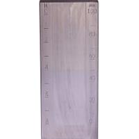 Bevs 1906/25 Wide Single Channel Grind Gauge (140mm×37mm, 0-25μm)