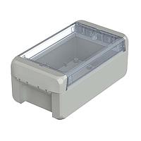 BOPLA 96023125 Enclosures, Boxes, & Cases ENCLOSURE, BOCUBE, POLYCARB V0, 151 X 80 X 60MM, RAL 7035