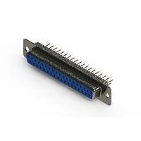 EDAC 628-M37-221-LN1 D-Sub Connectors - Standard Density Vertical Machined D-Sub Connector