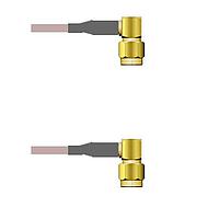 Amphenol Custom Cable Q-35035000R018i RF Cable Assemblies SMA-RP/SMA-RP G316D 18I