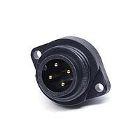 Amphenol LTW PWF-04PMMS-SC7001 Plugs PANEL SCREW 4 PIN M CONN M PIN