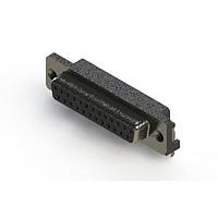 EDAC 624-025-261-532 D-Sub Connectors - Standard Density Right Angle D-Sub Connector