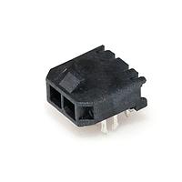 Molex 43650-0204 Shrouded 3MM MICRO-FIT RA 2 CKT Gold Select