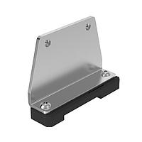 Banner Engineering SMBR90RADIN Sensor Hardware Bracket for Mounting R90 on DIN Rail; R90 Right-Angle 35 mm DIN Mount; M4 x 0.7 mm; Stainless Steel