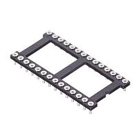 Samtec ICO-628-CTT Open Frame ".100"" Low Profile Screw Machine DIP Socket"