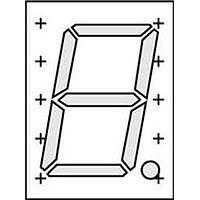 Lite-On LTS-4802BJS-H1 Segment Display 1-DIG Yellow CARHD