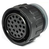 Aptiv 15544899 Connectors 21 way Female HES Circular Series Black CONN