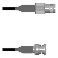 Amphenol Custom Cable Q-0C00N001A011i RF Cable Assemblies BNC-SJ/BNC-SP RG59 11I