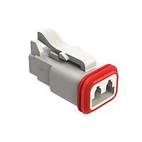 Amphenol SINE Systems AT06-2S-WHT 2-Way 2 Pin Pug WHITE