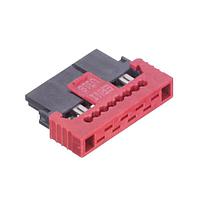 ERNI - TE Connectivity 214039-E Headers & Wire Housings 8-PIN,FEMALE,IDC2426POS.R/A