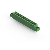 EDAC 345-024-541-403 With Flanges .100" (2.54mm) Pitch Card Edge Connector