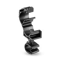 HellermannTyton 156-01833 LOC Locking Clamp to MOC Clip LOC Locking Clamp, 5-9 mm, to MOC Clip, 8 mm, PA66HIRHSUV, Black, 2500/ctn