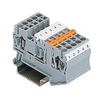 OMEGA XBPT25BU Feed Through Spring Cage Terminal Blocks Fuse Holder (28 to 12 AWG)