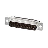 NorComp 184A025-192L001 Plug 25P MALE FLAT RIBBON IDC, GOLD FLASH