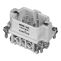 Amphenol Tuchel C146-10A006-810-1 Inserts Pin Insert 6 Way Heavy Mate