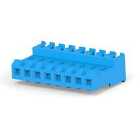 AMP Connectors - TE Connectivity 3-640595-8 Receptacle Housing 8 POS RECPT 26 AWG FEED THRU