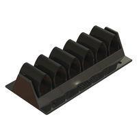 Essentra Components UCG-6BK Cable Clamp Universal Cable Grip,Black,7 Grip