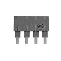 HARTING 09330009854 Heavy Duty Power Connectors Han ES Press plug-in jumper 1x4 (along row) black