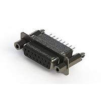 EDAC 628-015-241-077 D-Sub Connectors - Standard Density Vertical Metal Body D-Sub Connector